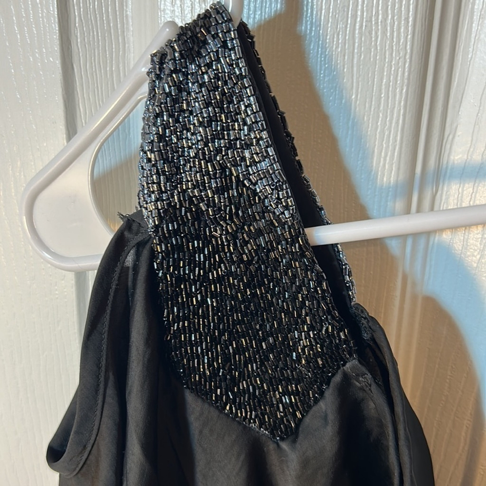 Guess Beaded One Shoulder Blouse Small NWT - Picture 6 of 7